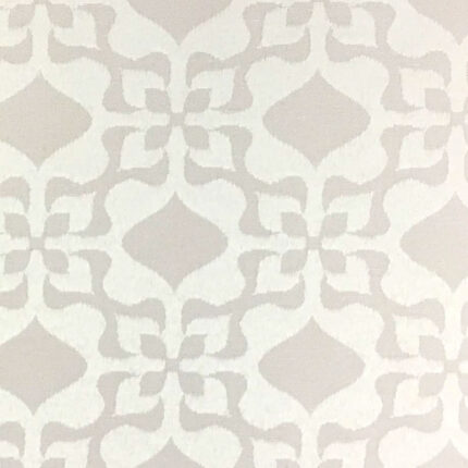 Hvid damask dug acryl coated.