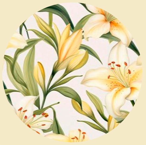 Akrylcoatede tekstilduge i smukke farver med elegante blomster – ideelle til hverdag og fest. Vælg en smuk rund dug i den rette diameter til dit spisebord.